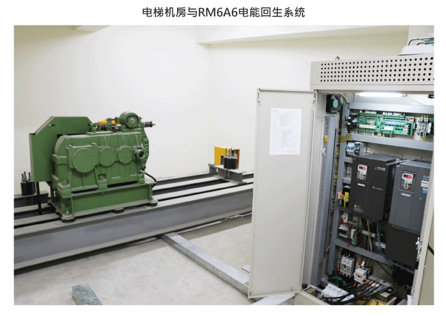 電梯機房與RM6A6電能回生系統